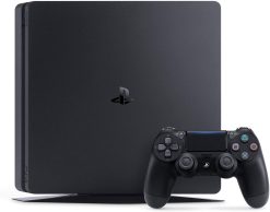 PlayStation 4 Slim 1TB Console - Black (Renewed)